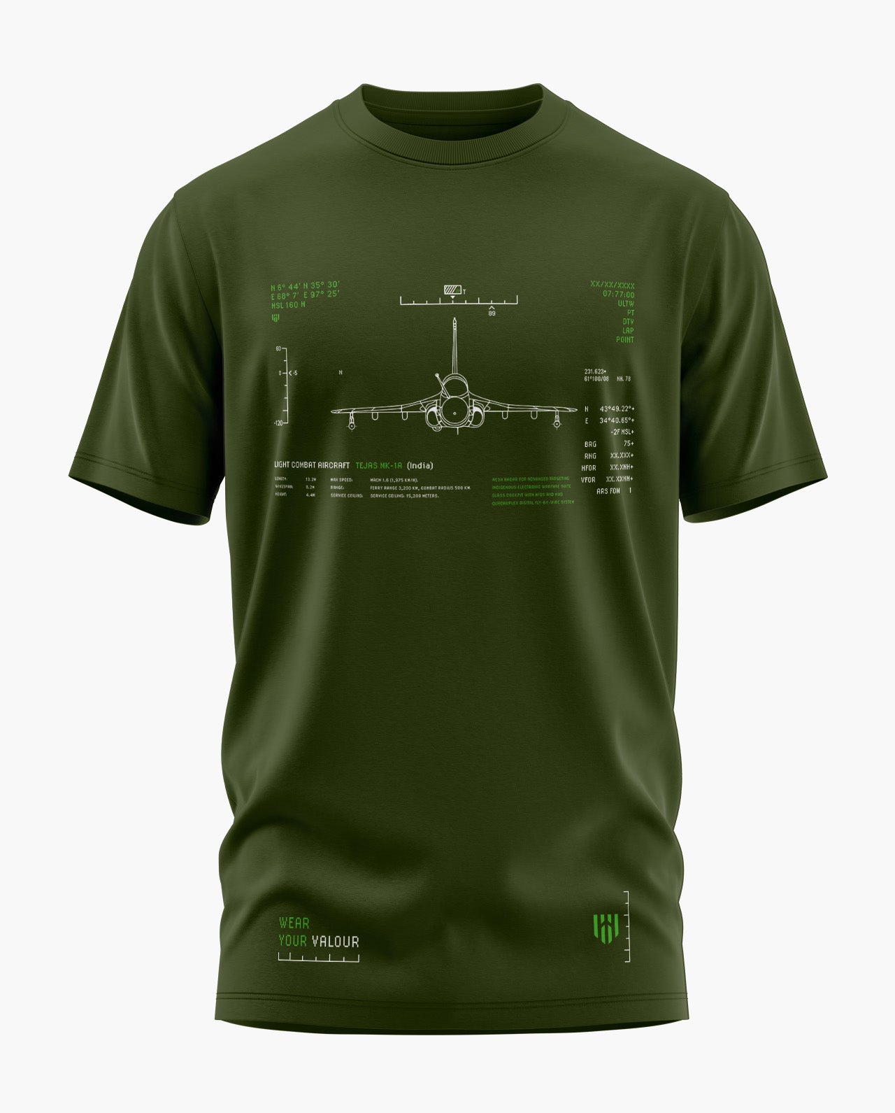 TEJAS MK1-A PFD Signature LuxeSoft Cotton T-Shirt