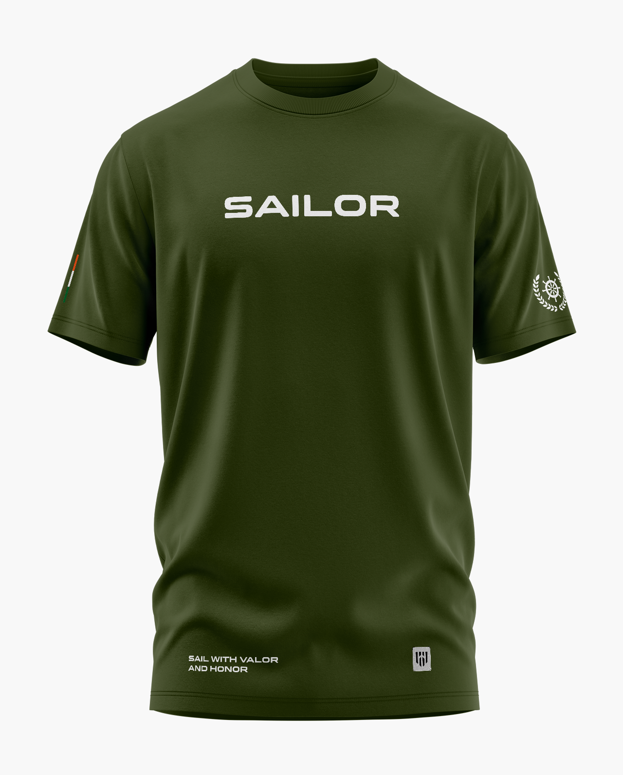 A SAILOR'S PRIDE Signature LuxeSoft Cotton T-Shirt - CS