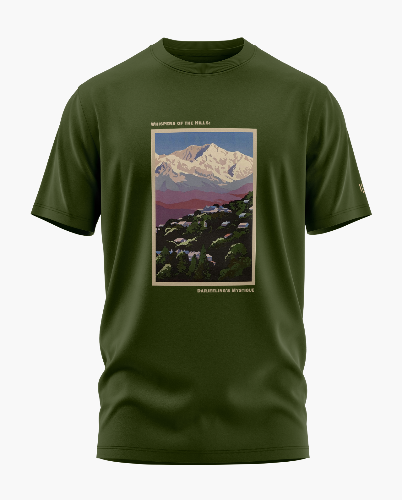DARJEELING'S MYSTIQUE Signature LuxeSoft Cotton T-Shirt