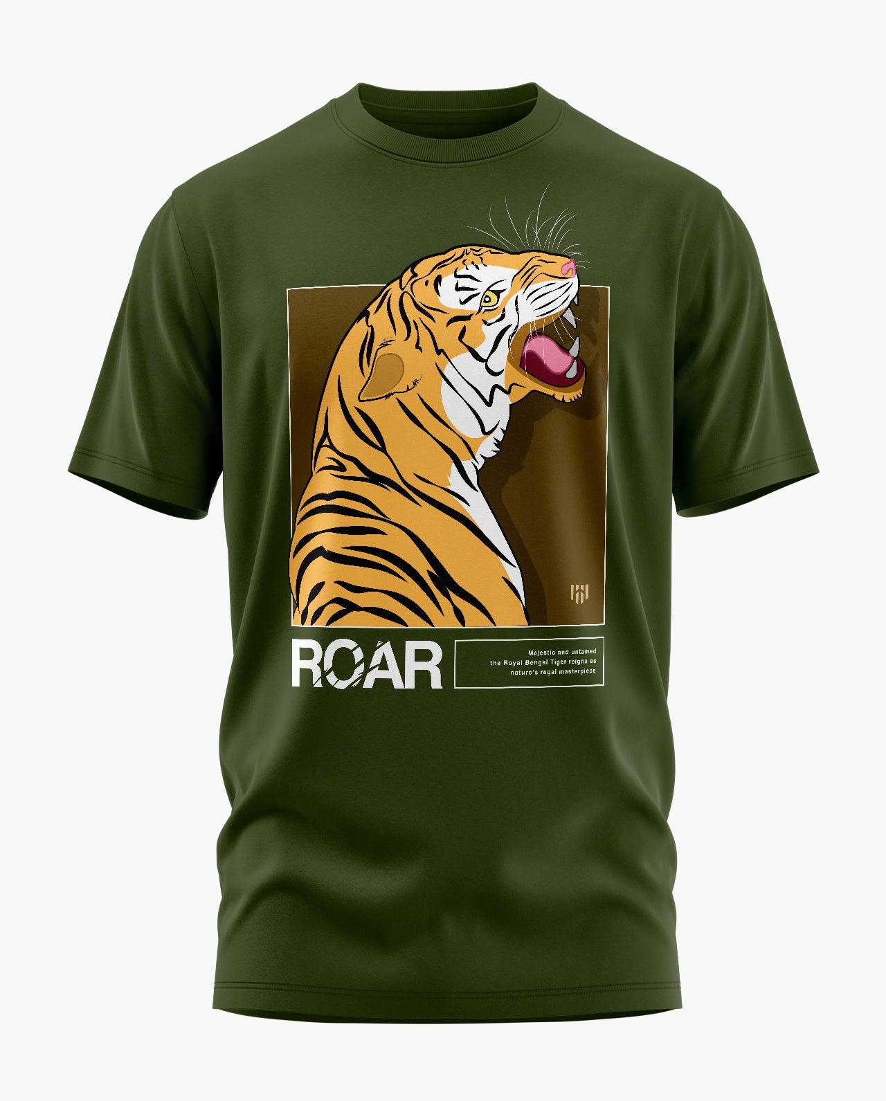 Roar of the Bengal Tiger Signature LuxeSoft Cotton T-Shirt - CS