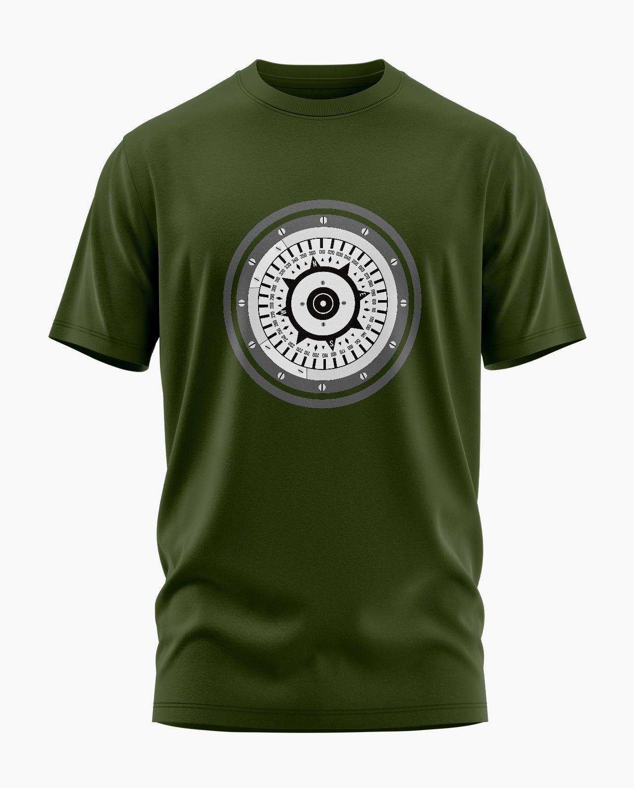 Gyro Compass Signature LuxeSoft Cotton T-Shirt - CS