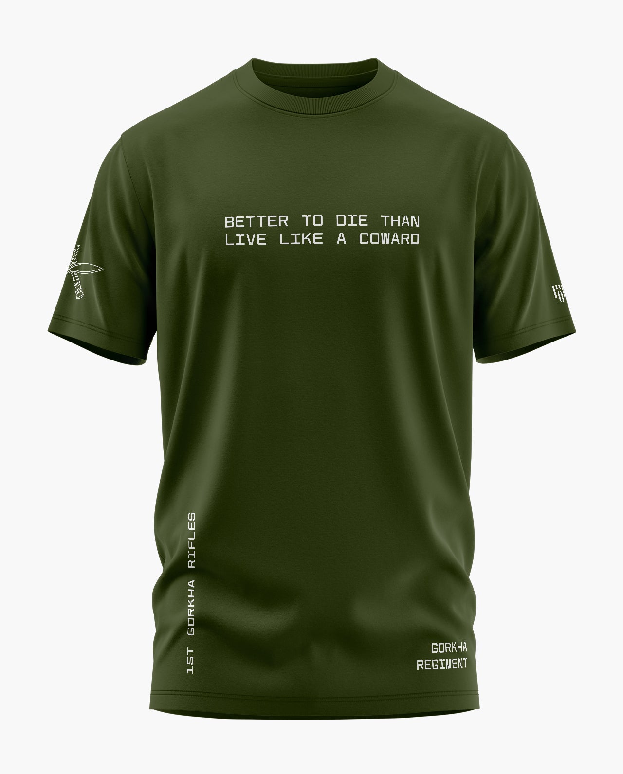 1st Gorkha Rifles Signature LuxeSoft Cotton T-Shirt