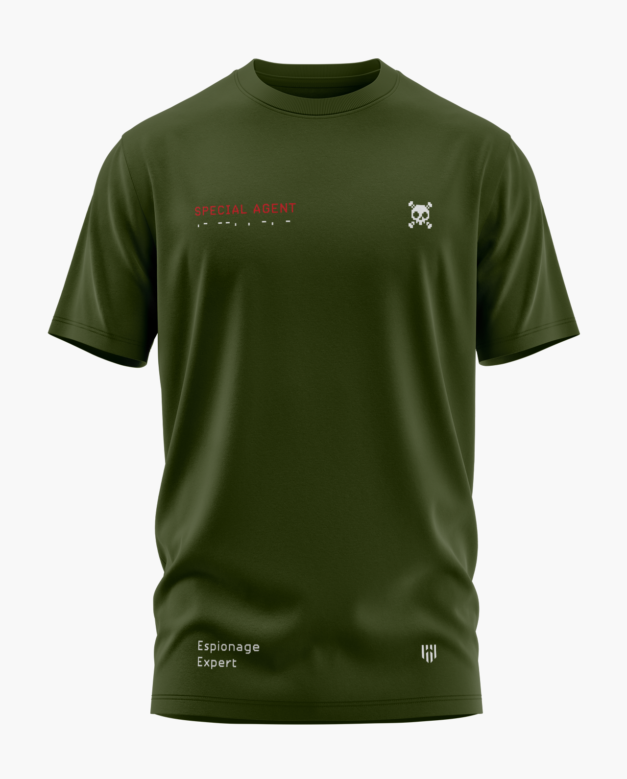 SPECIAL AGENT 8 BIT Signature LuxeSoft Cotton T-Shirt