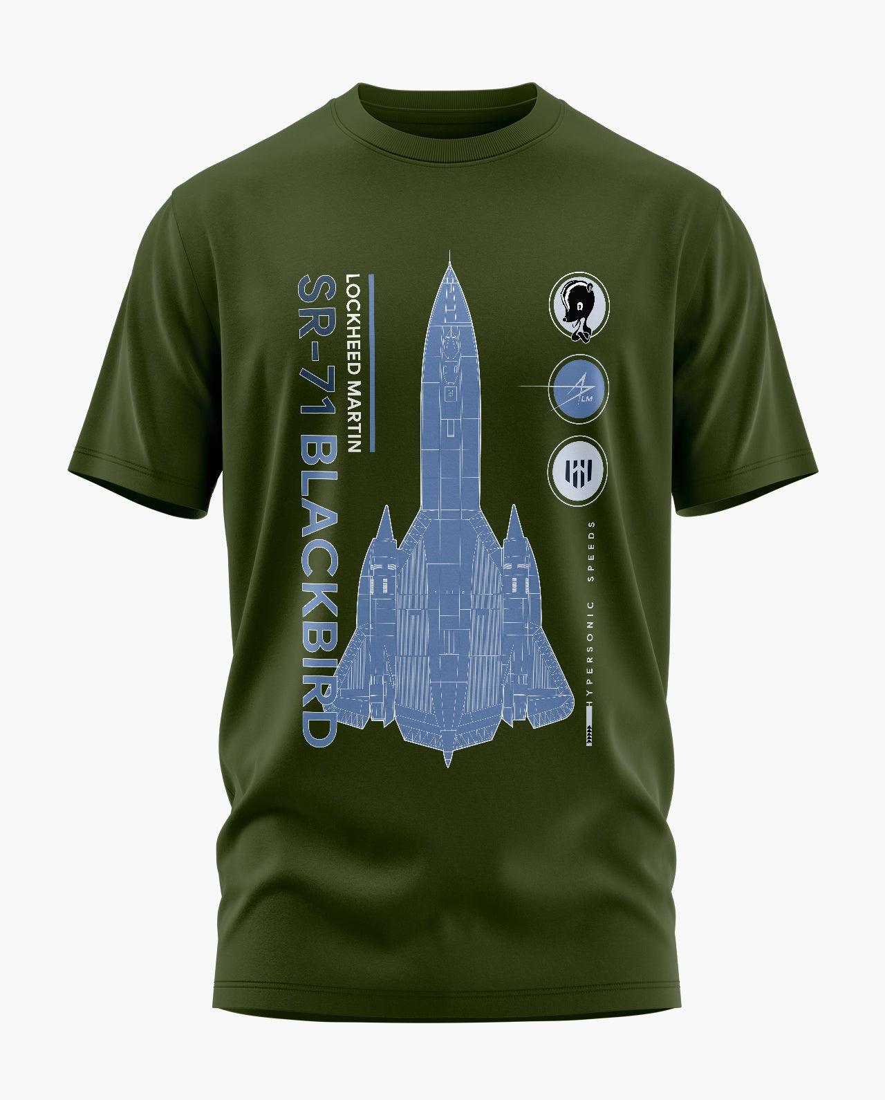 SR71 Blackbird Signature LuxeSoft Cotton T-Shirt