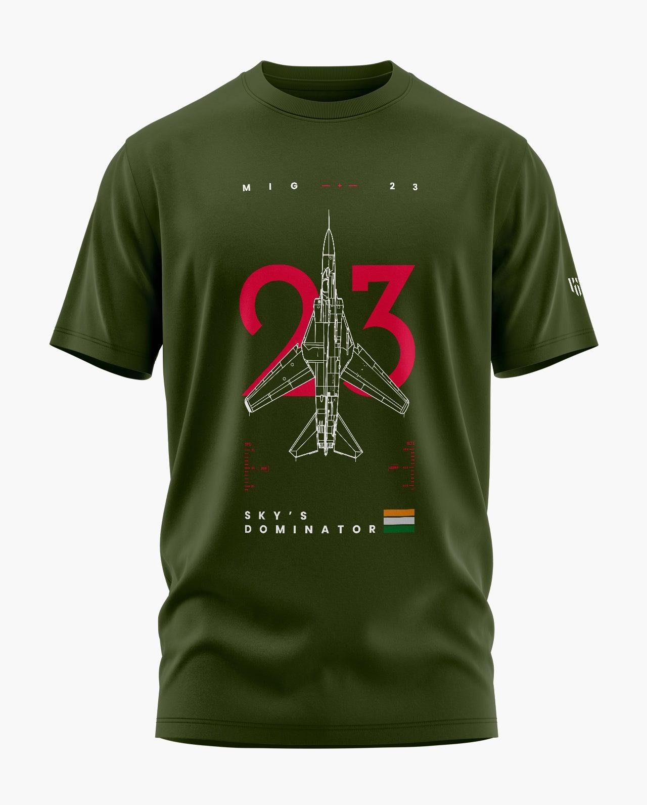 MiG-23 Signature LuxeSoft Cotton T-Shirt - CS