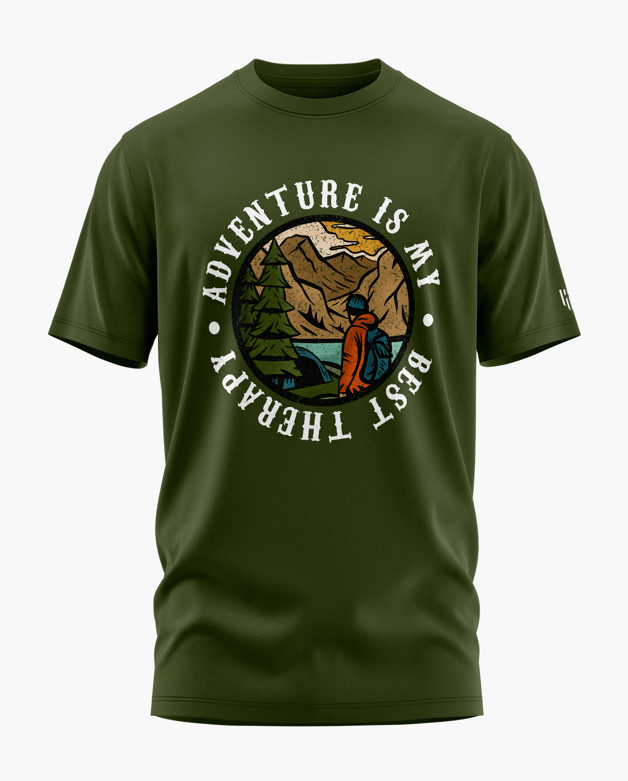 Adventure is My Best Therapy Signature LuxeSoft Cotton T-Shirt - CS