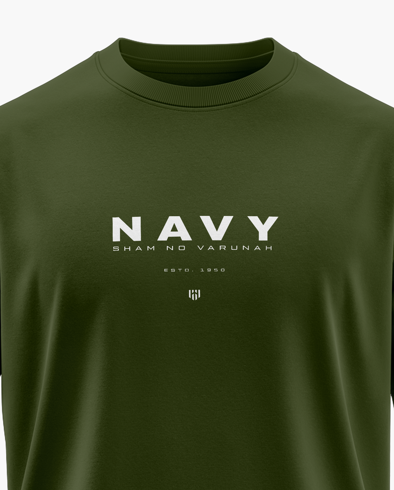 NAVY ORIGIN Signature LuxeSoft Cotton T-Shirt