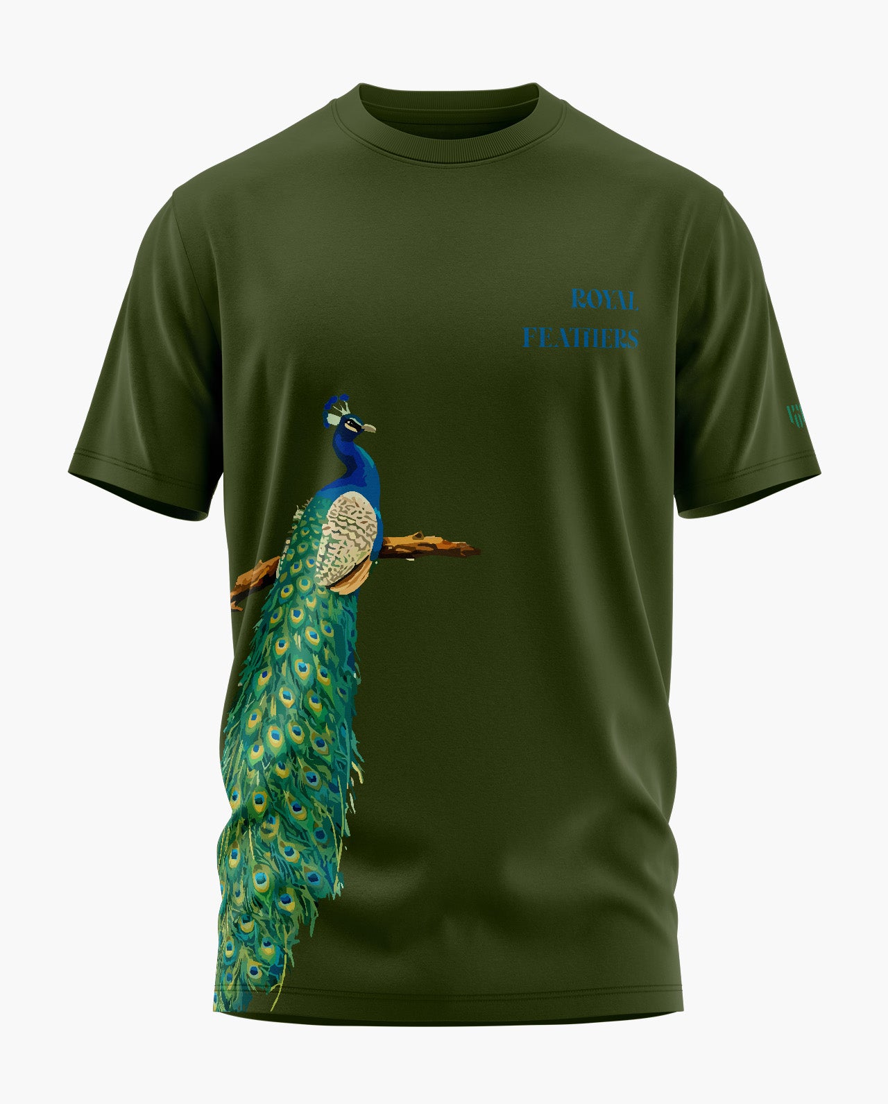 Royal Feathers LuxeSoft Cotton T-Shirt