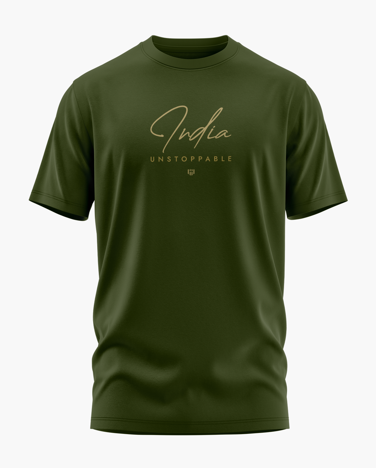 INDIA UNSTOPPABLE Signature LuxeSoft Cotton T-Shirt - CS