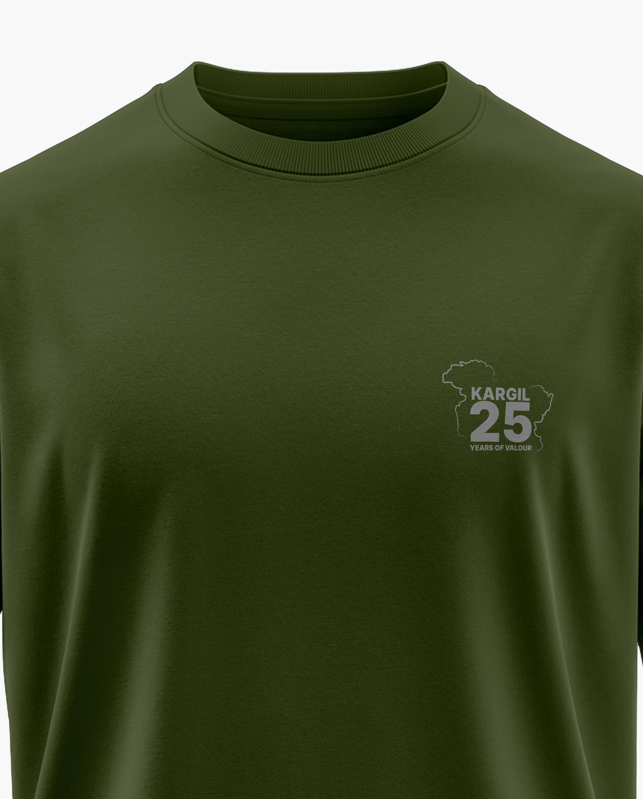 25 YEARS OF VICTORY KARGIL Signature LuxeSoft Cotton T-Shirt