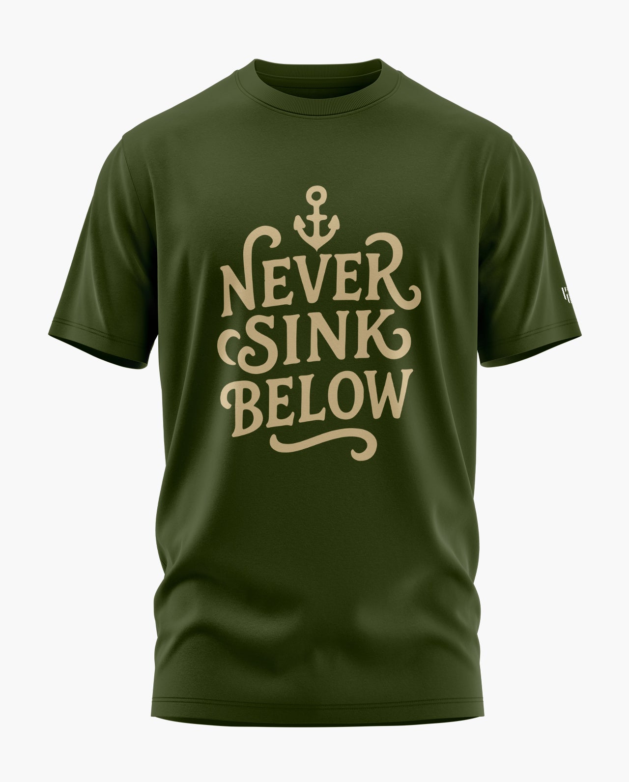 Never Sink Below Signature LuxeSoft Cotton T-Shirt