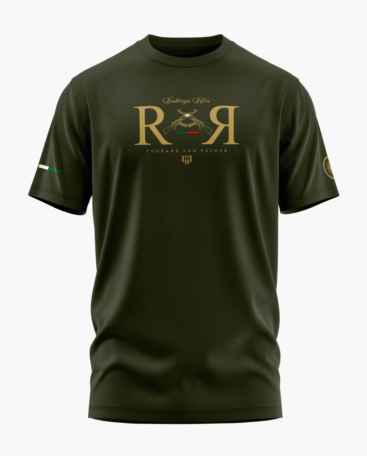 Rashtriya Rifles Prestige Signature LuxeSoft Cotton T-Shirt