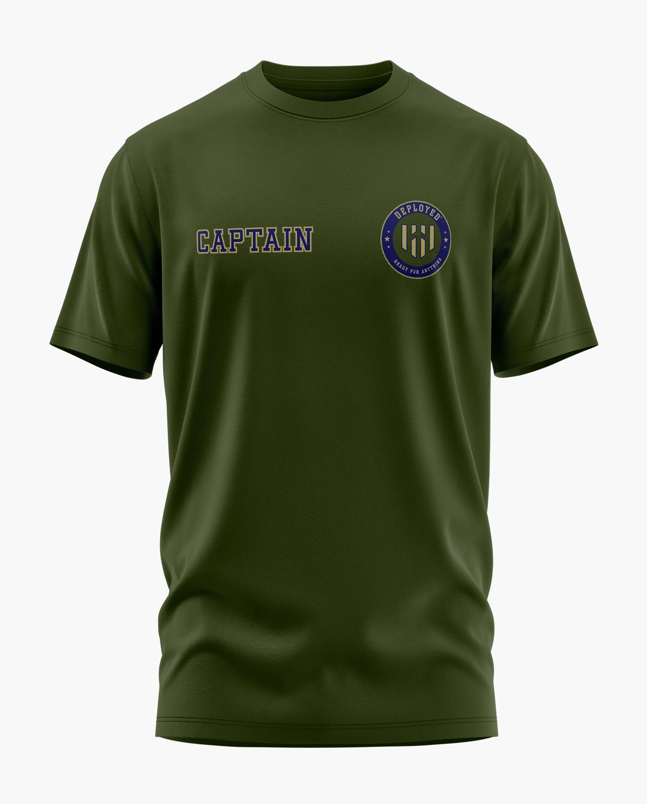 Captain Deployed Signature LuxeSoft Cotton T-Shirt