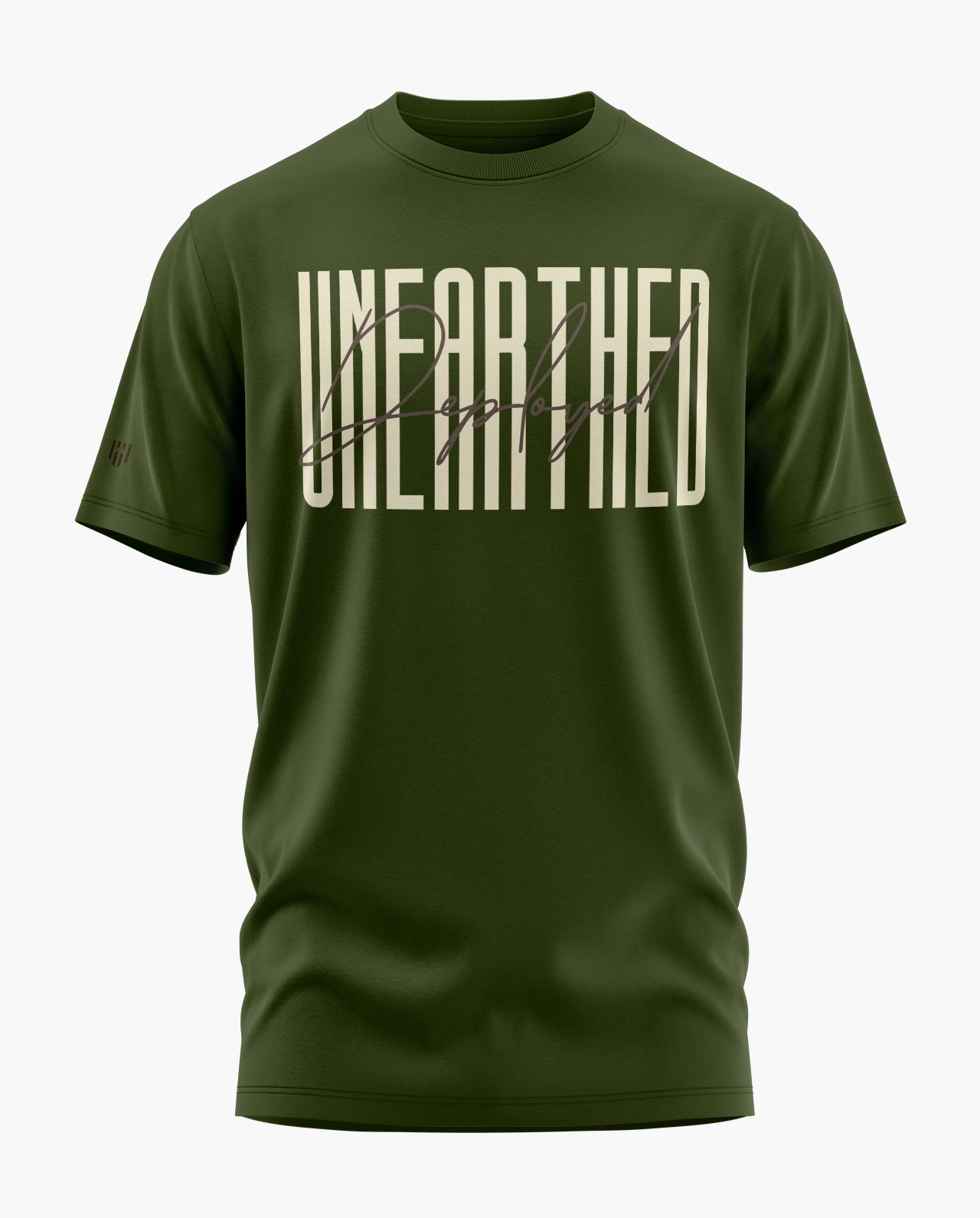 Deployed Unearth Signature LuxeSoft Cotton T-Shirt