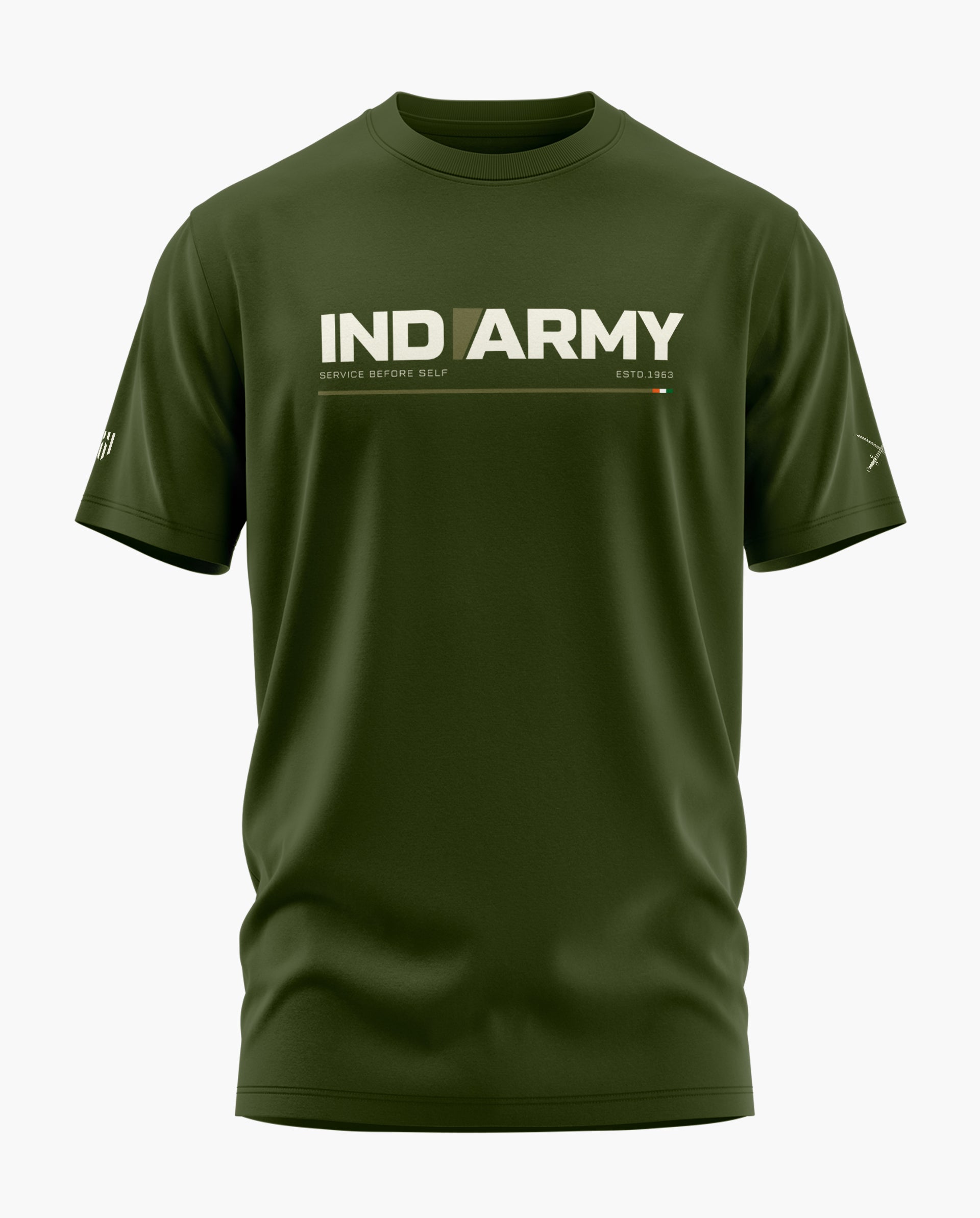 Indian Army Tributo Signature LuxeSoft Cotton T-Shirt