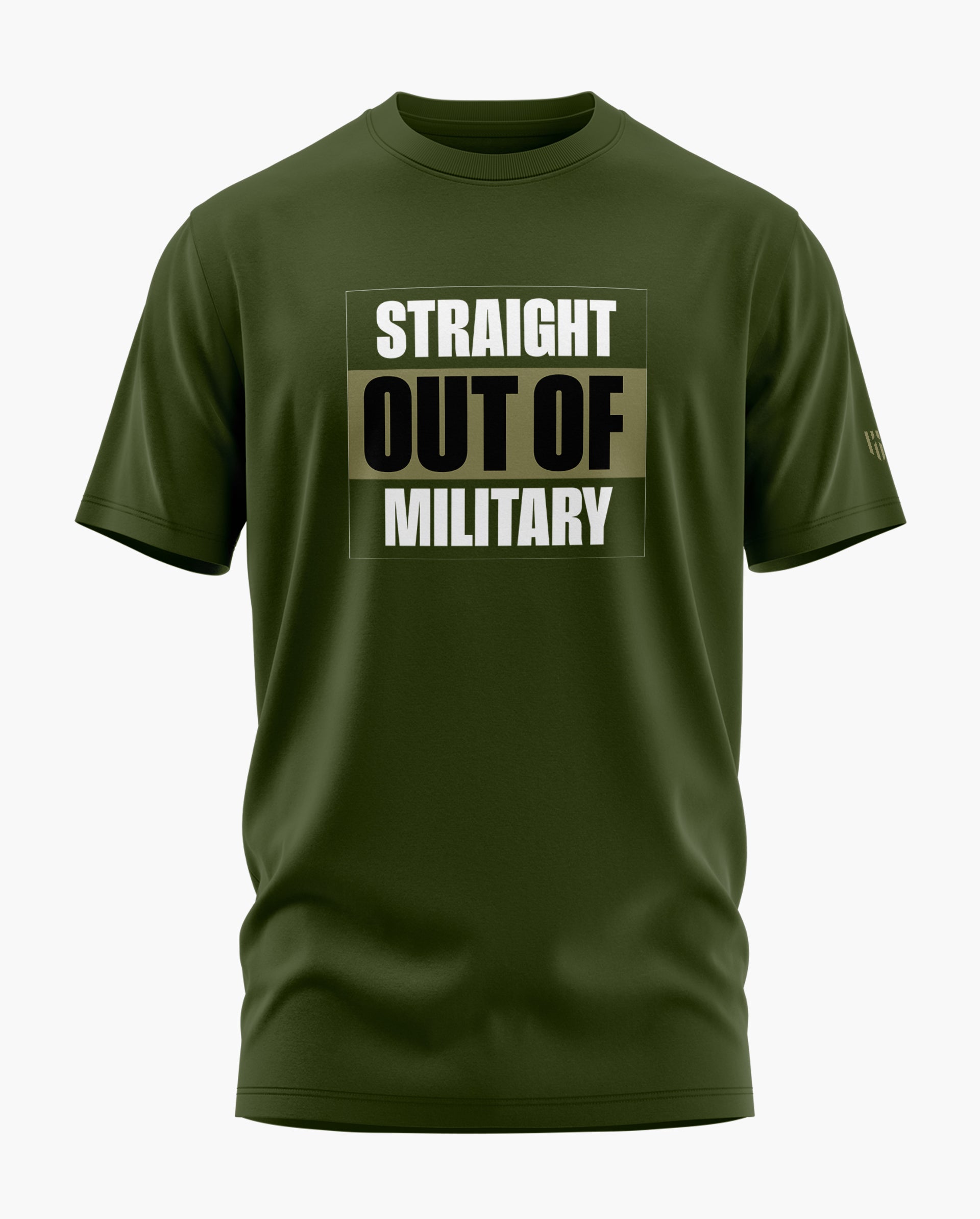 Straight Out Of Military Signature LuxeSoft Cotton T-Shirt