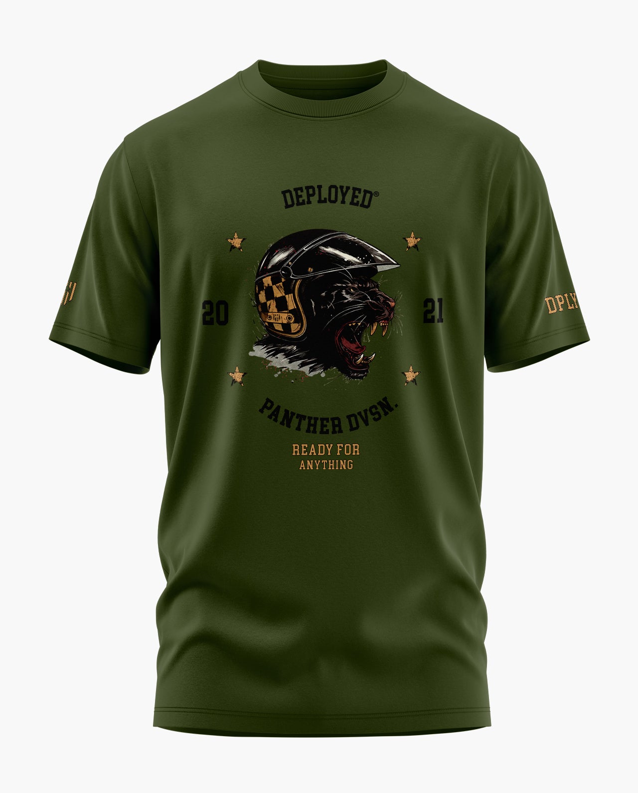 Deployed Panther Dvsn Signature LuxeSoft Cotton T-Shirt