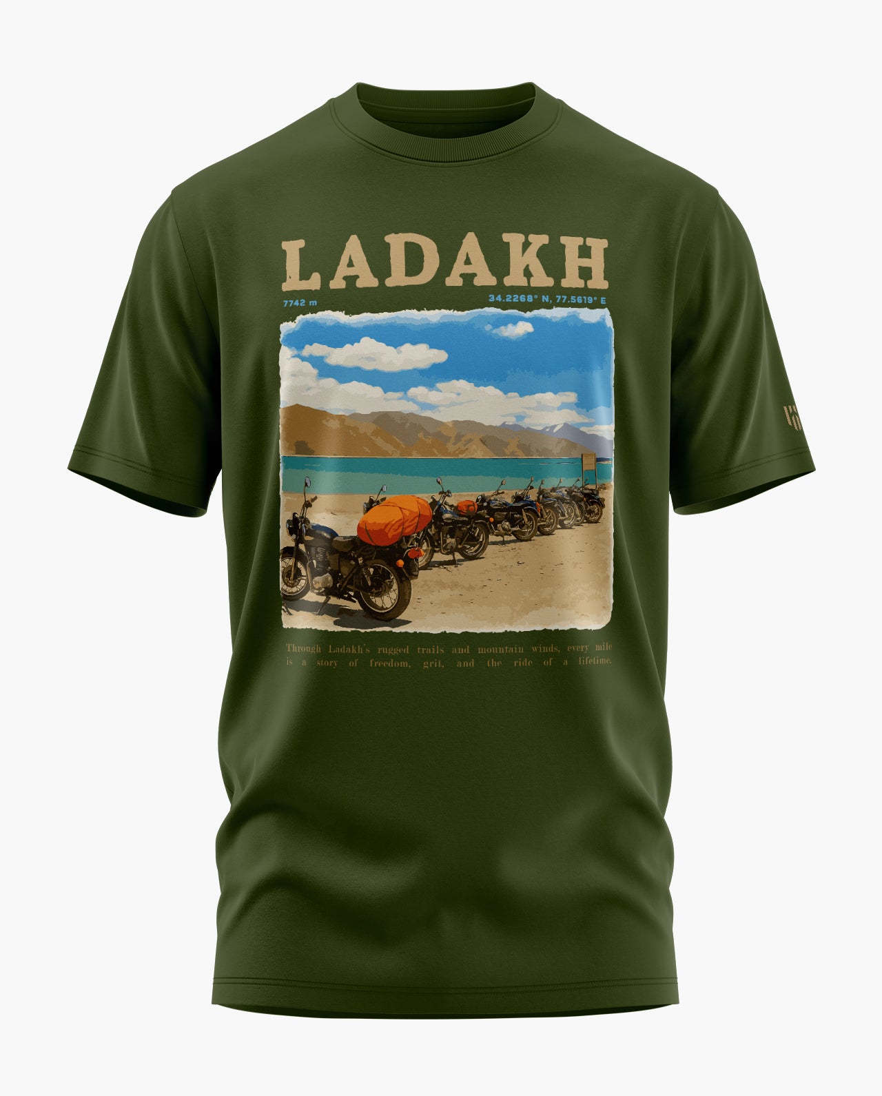 Ladakh Trails Signature LuxeSoft Cotton T-Shirt
