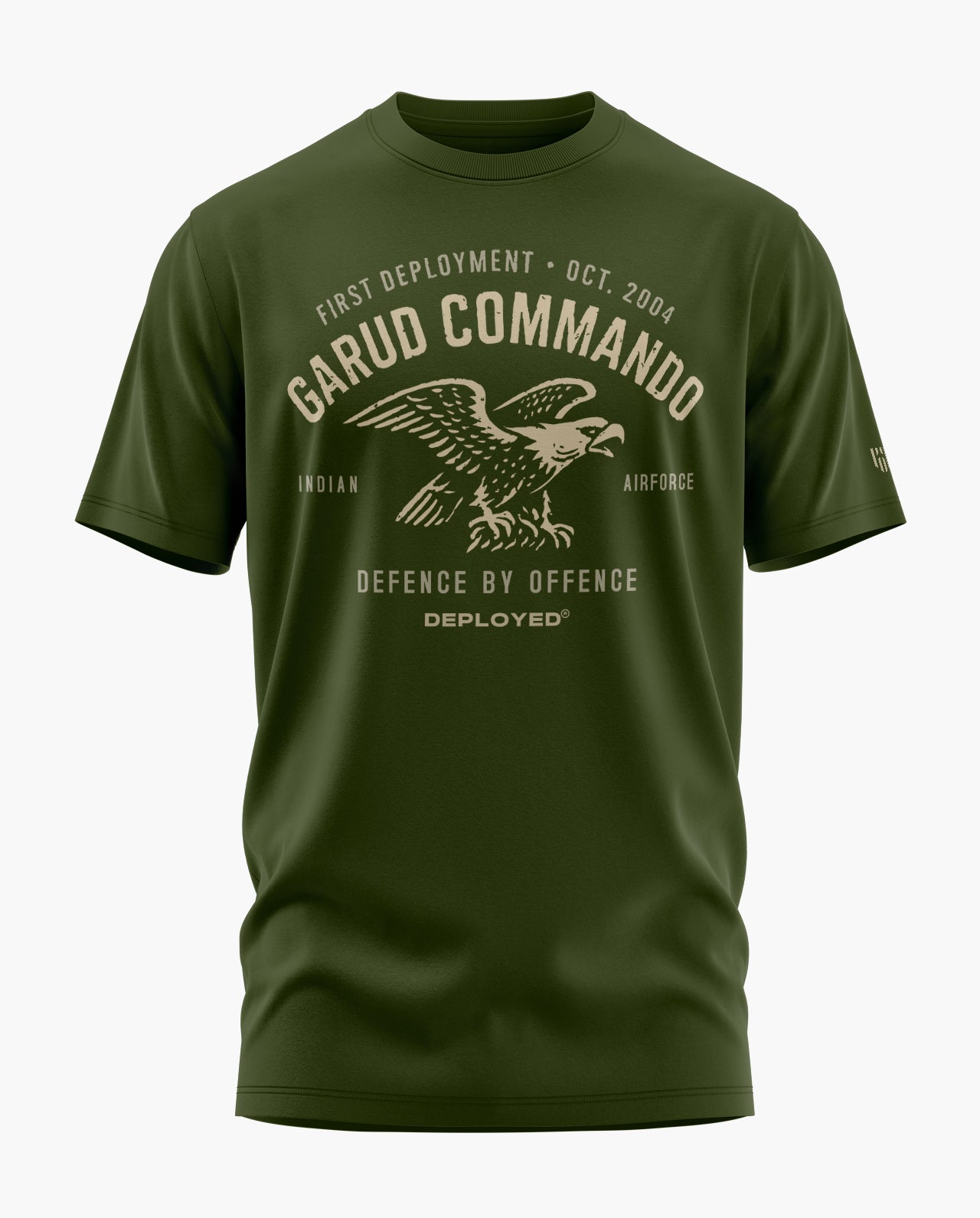 Garud Commando Deployed Signature LuxeSoft Cotton T-Shirt