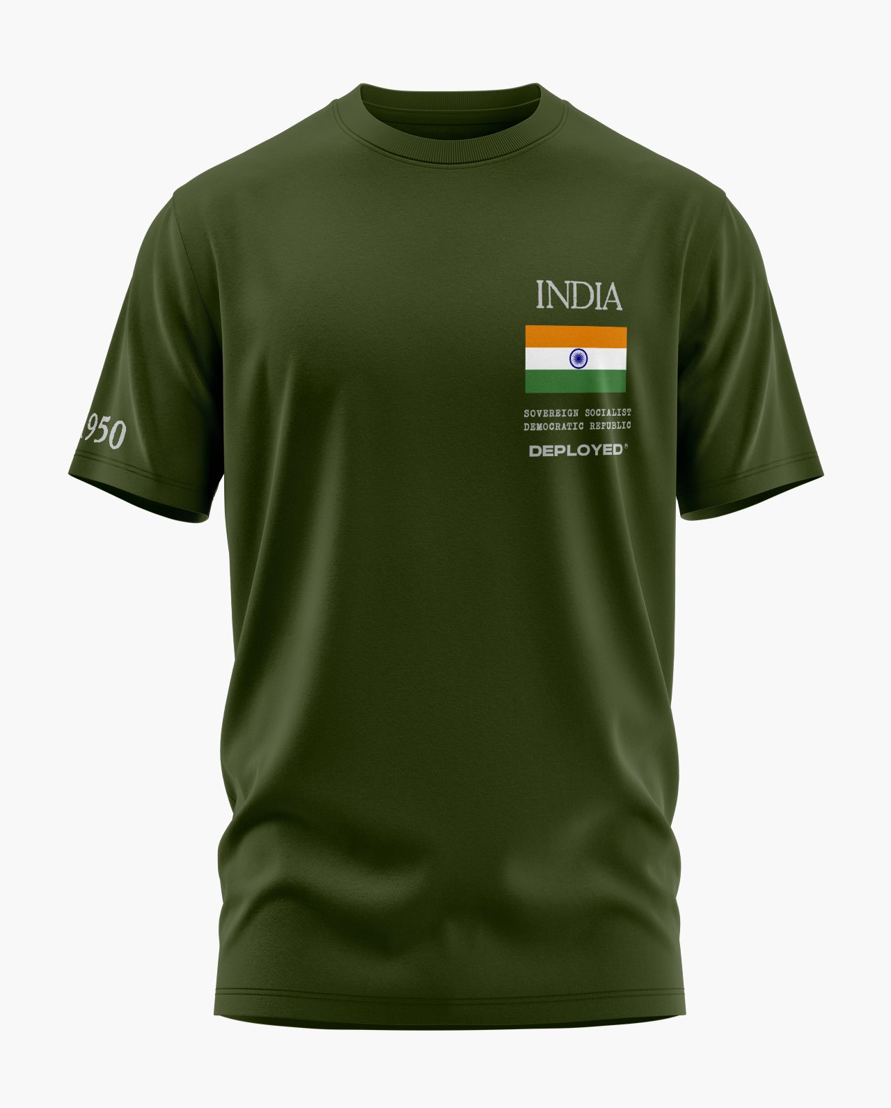 India Republic Signature LuxeSoft Cotton T-Shirt
