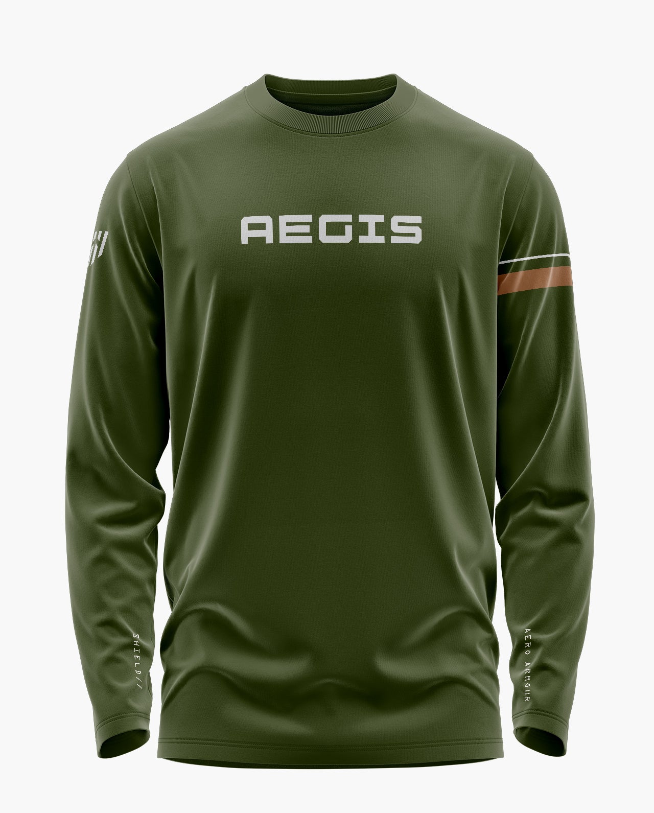 Aegis Shield Signature Luxesoft Cotton Full Sleeve T-Shirt