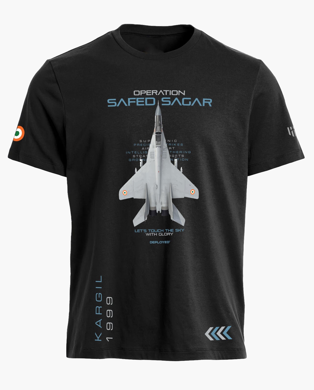 Op. Safed Sagar Tributo Mig 29 Edition Signature LuxeSoft Tencel T-Shirt