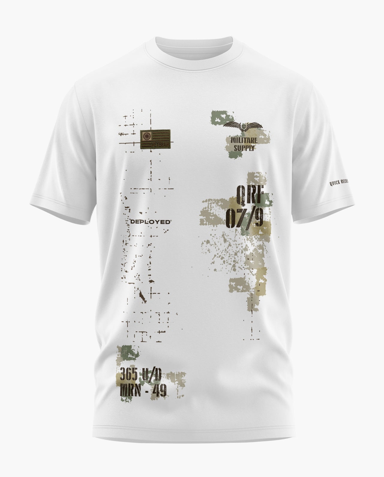 Qrf Veteran Signature LuxeSoft Cotton T-Shirt