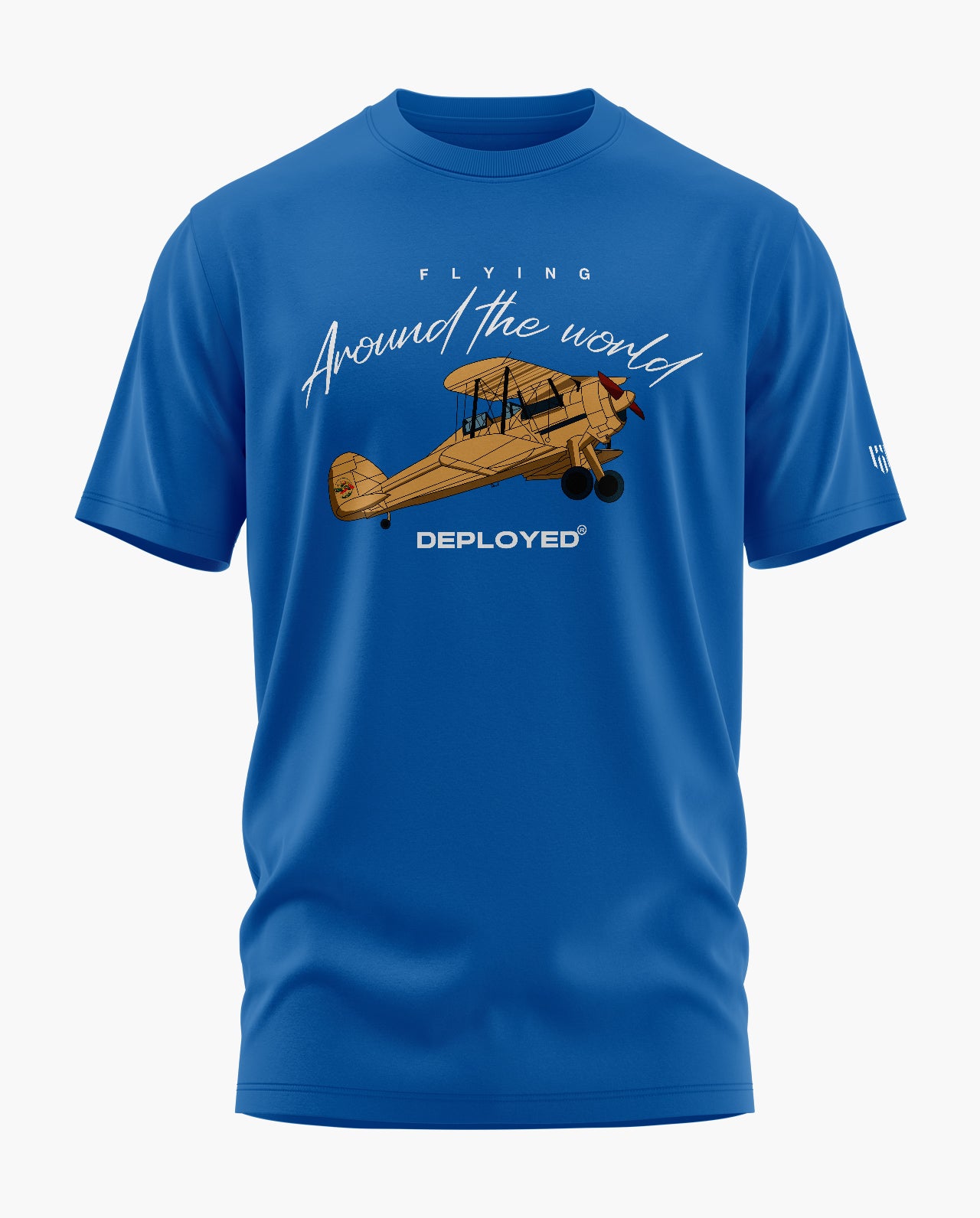Flying Around The World Signature LuxeSoft Cotton T-Shirt