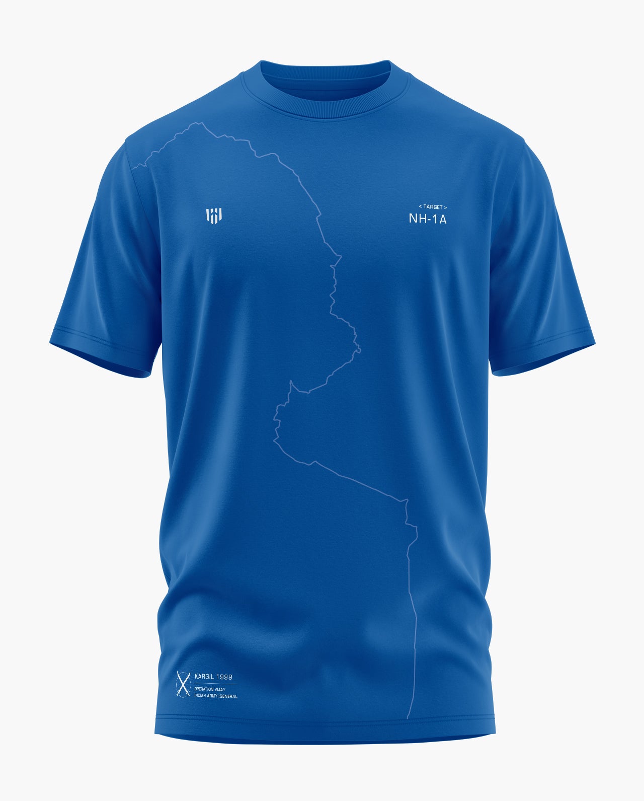 NH-1A Kargil 99 Signature LuxeSoft Cotton T-Shirt