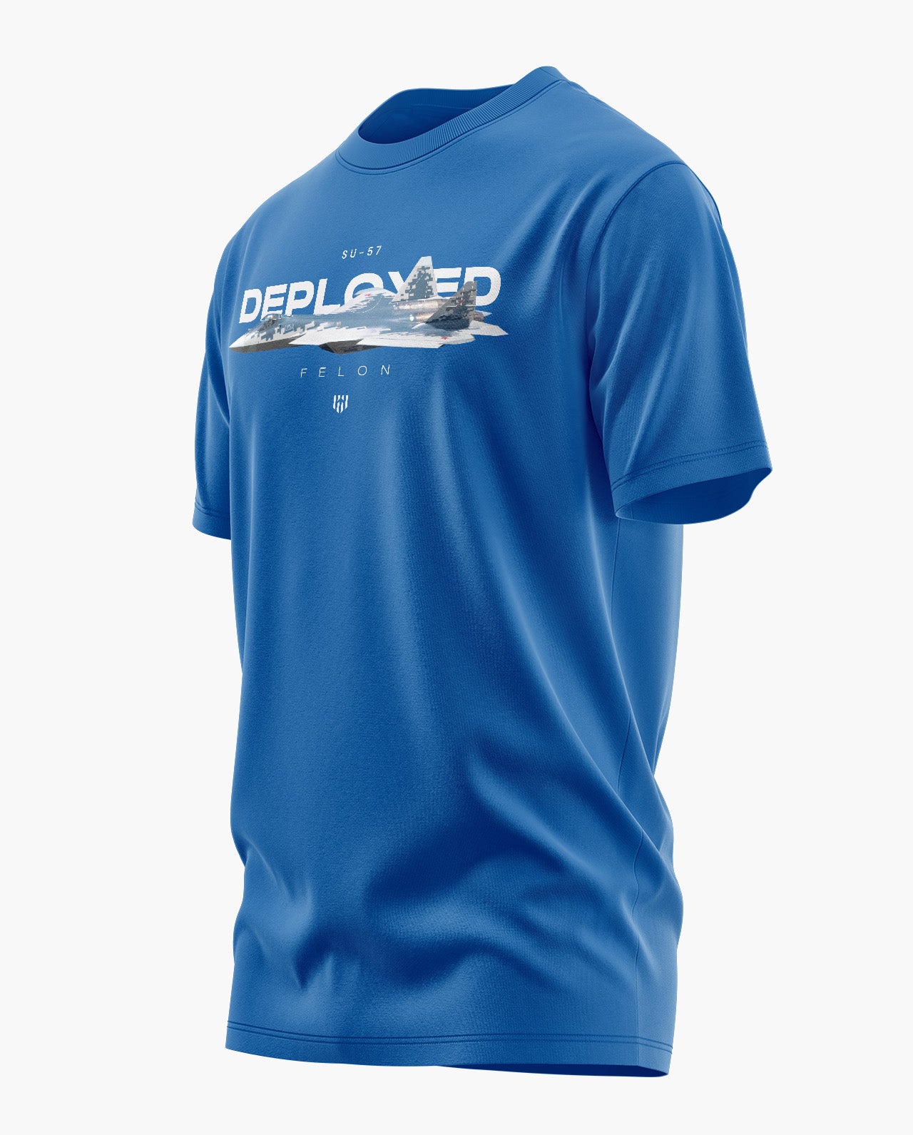 The SU-57 Deployed Signature LuxeSoft Cotton T-Shirt