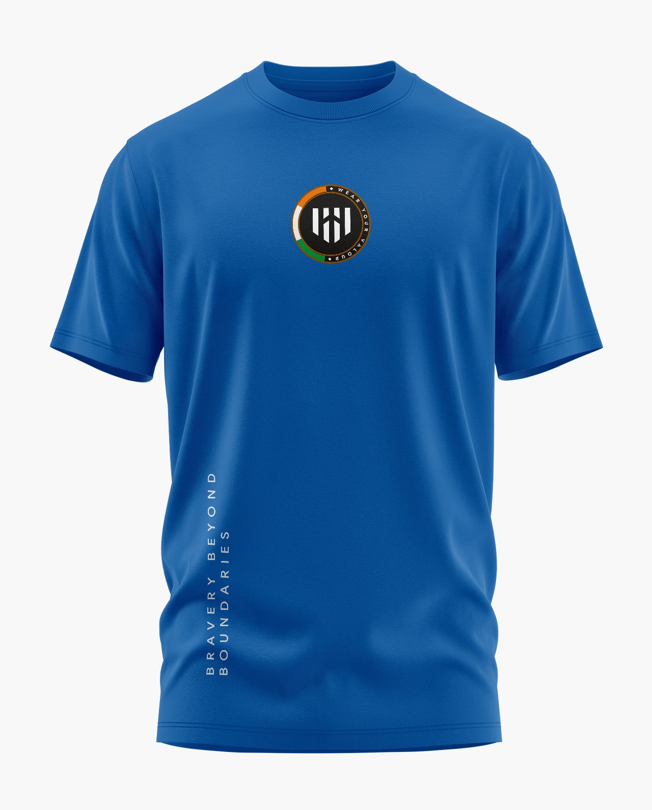 BRAVERY BEYOND BOUNDARIES Signature LuxeSoft Cotton T-Shirt