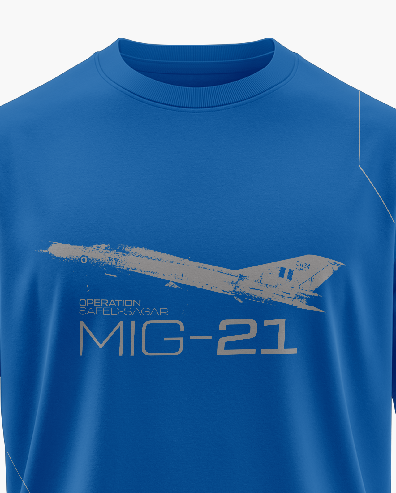 MIG-21 KARGIL 1999 Signature LuxeSoft Cotton T-Shirt