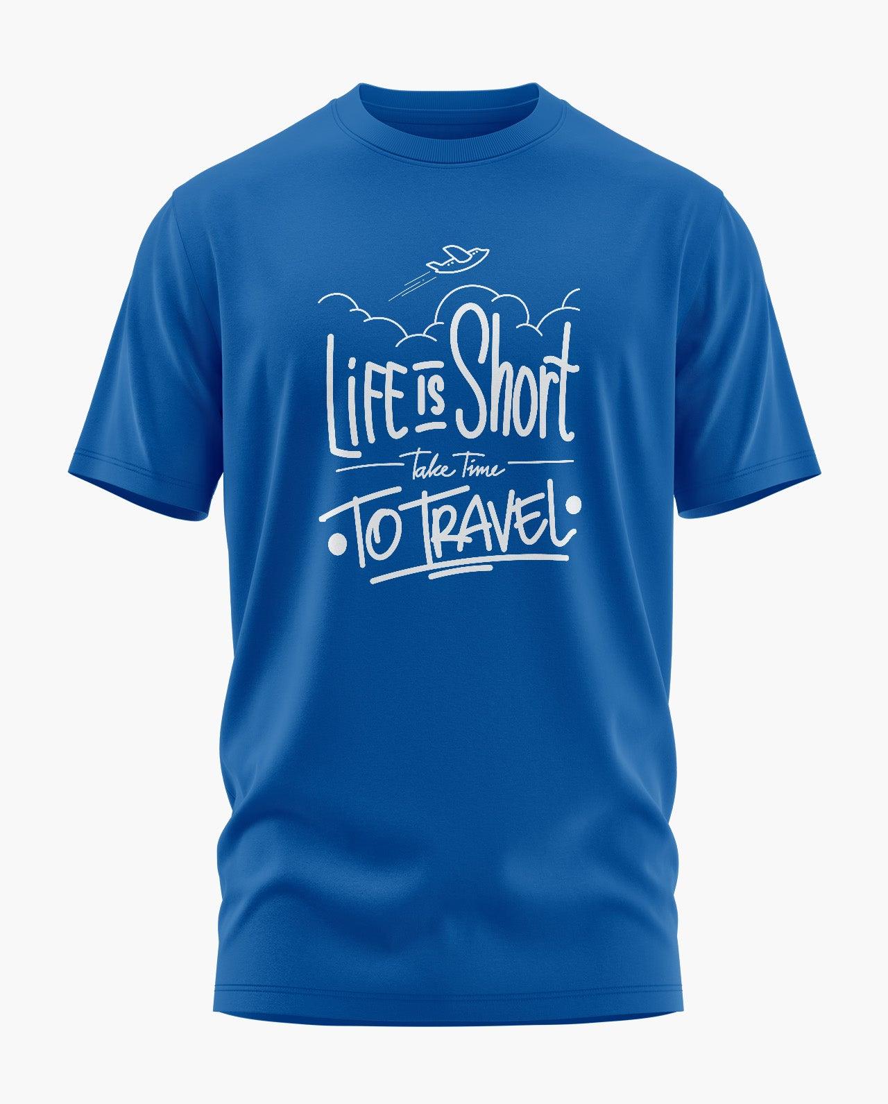 Life Is Short Signature LuxeSoft Cotton T-Shirt - CS