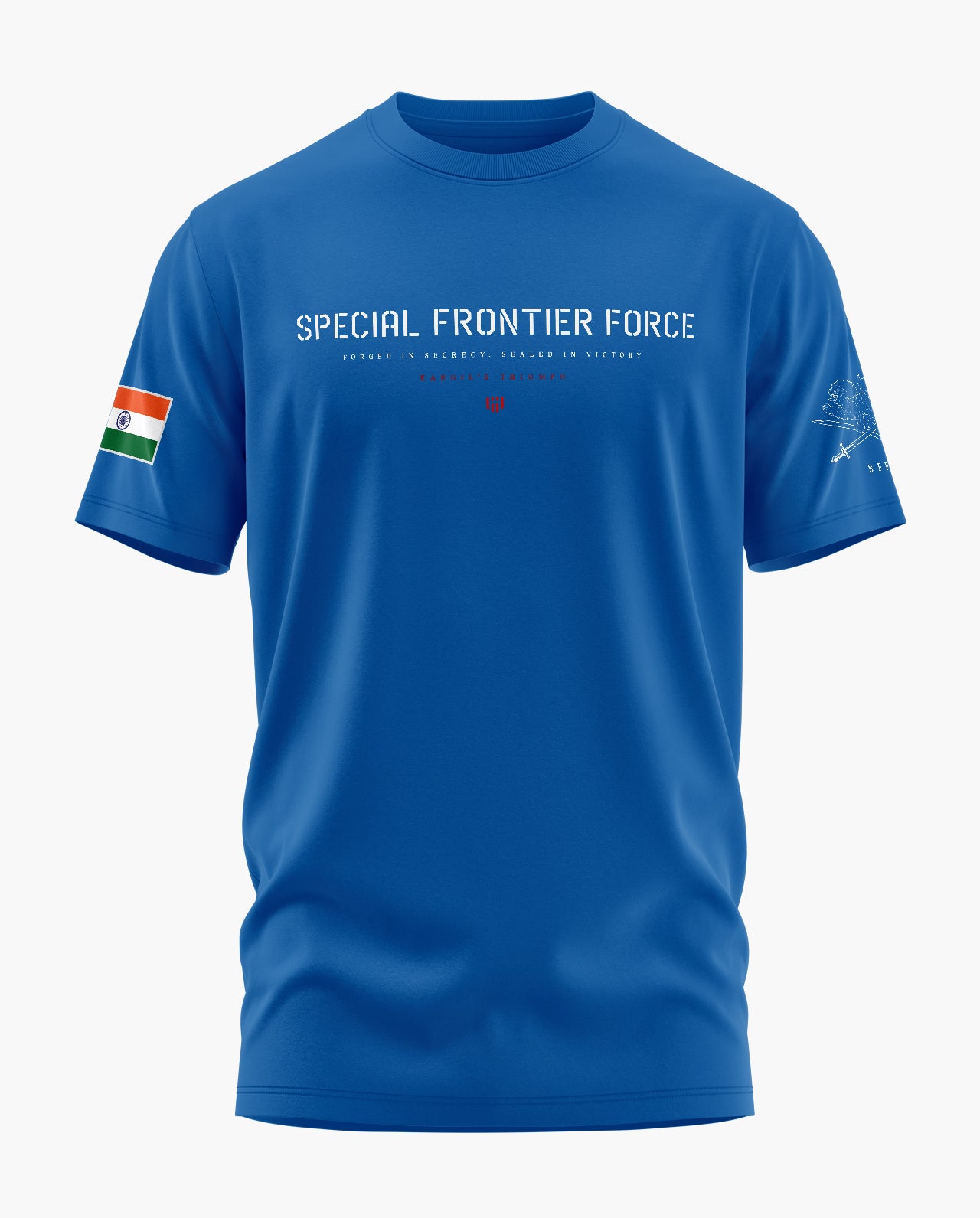 SFF Kargil Triumph Signature LuxeSoft Cotton T-Shirt