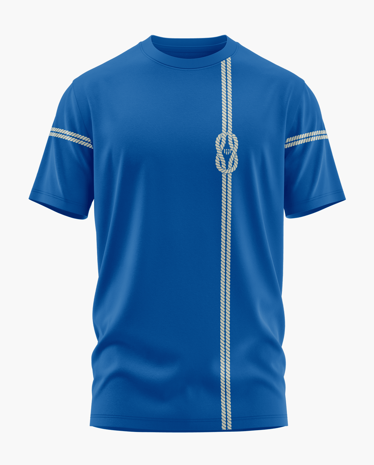 Square Knot Rope Vertical Signature LuxeSoft Cotton T-Shirt