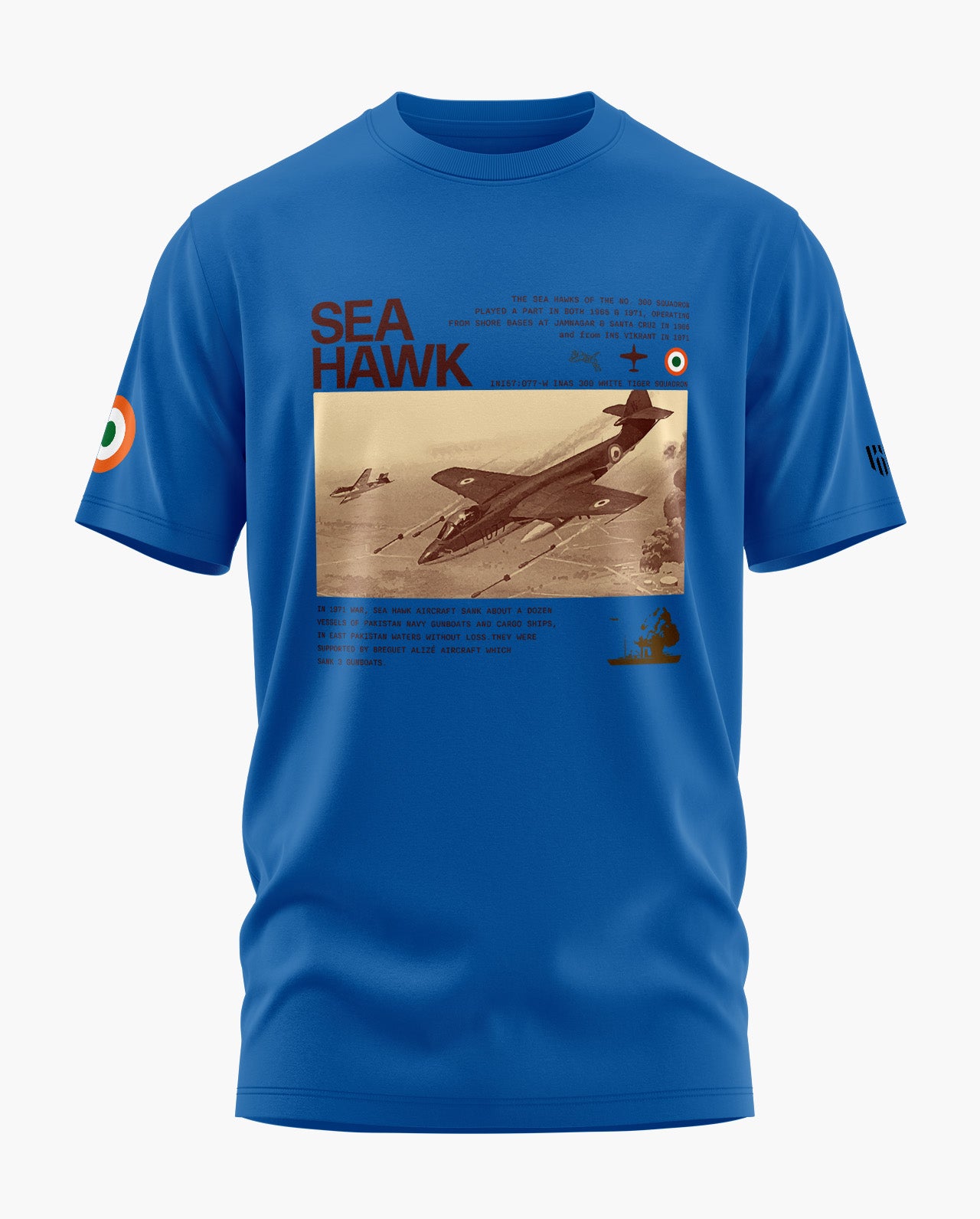 SEA HAWK HERITAGE Signature LuxeSoft Cotton T-Shirt
