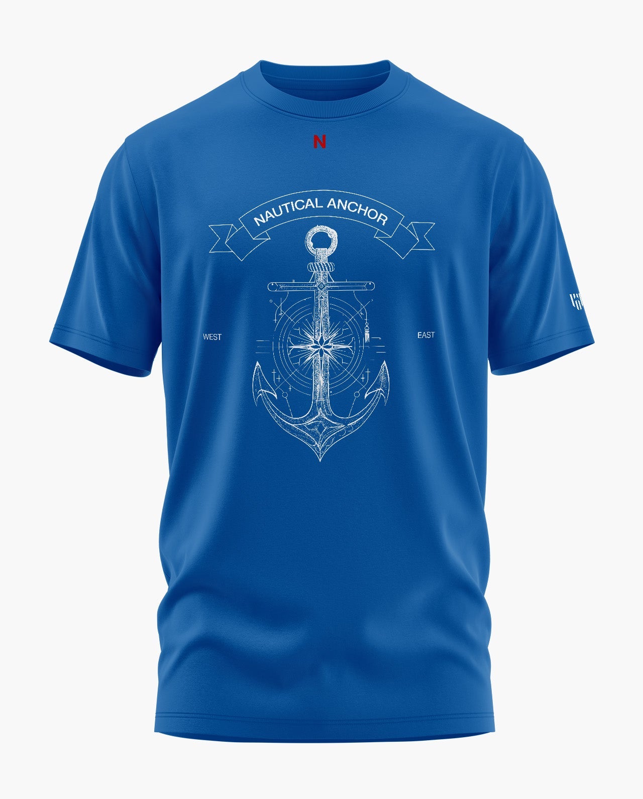 Nautical Anchor Signature LuxeSoft Cotton T-Shirt - CS