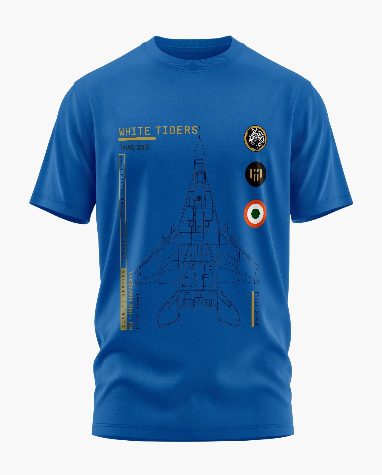 WHITE TIGERS Signature LuxeSoft Cotton T-Shirt - CS