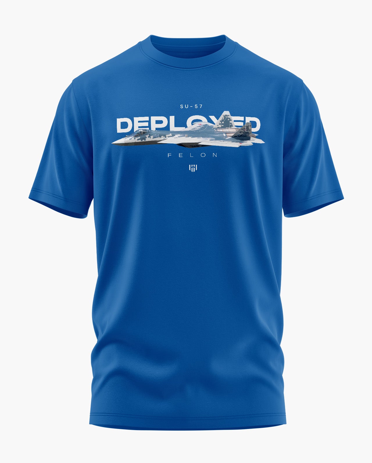 The SU-57 Deployed Signature LuxeSoft Cotton T-Shirt