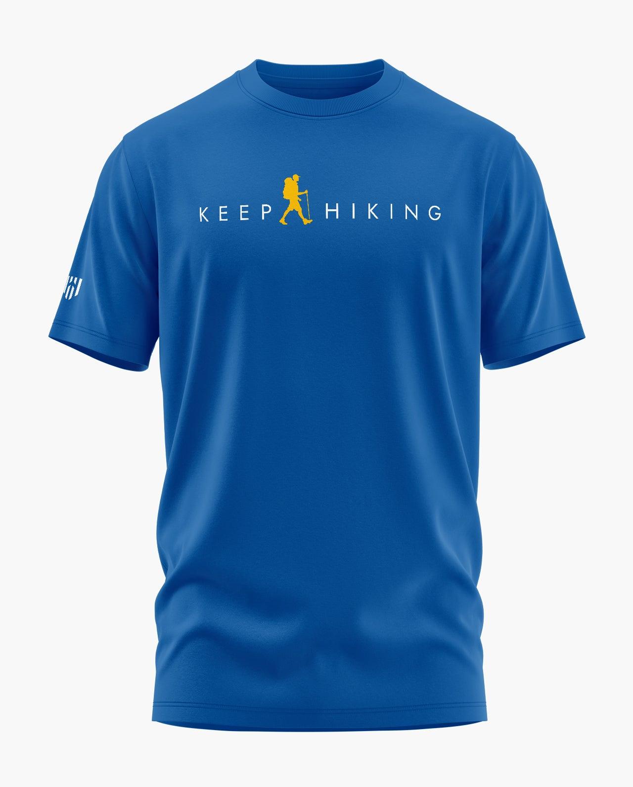 KEEP HIKING Signature LuxeSoft Cotton T-Shirt - CS