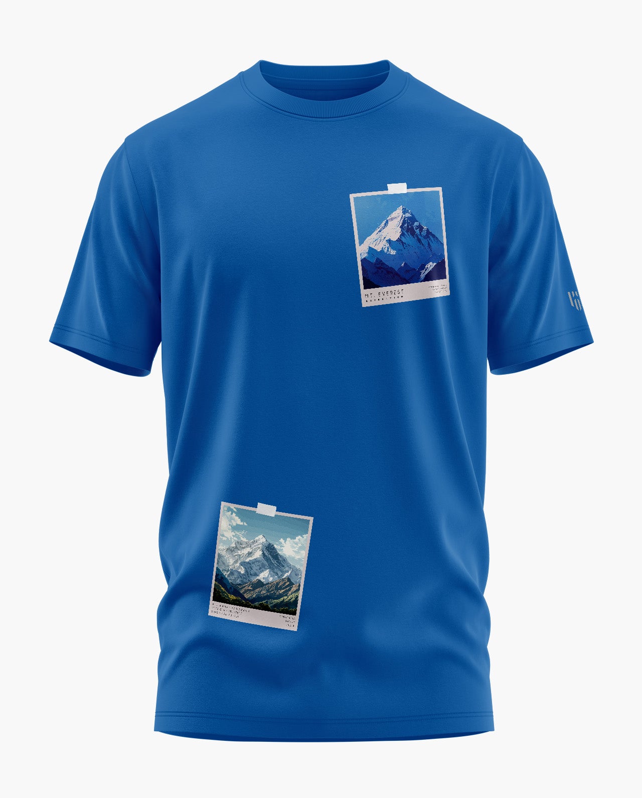 Mountain Polaroid Signature LuxeSoft Cotton T-Shirt