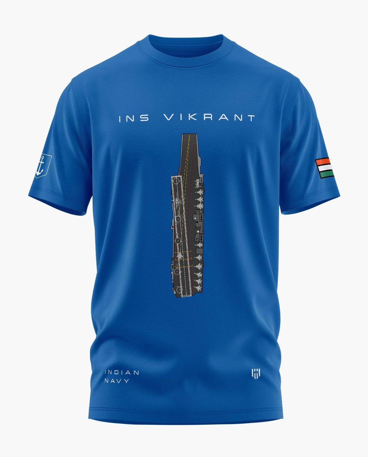 INS VIKRANT SUPREMACY Signature LuxeSoft Cotton T-Shirt - CS