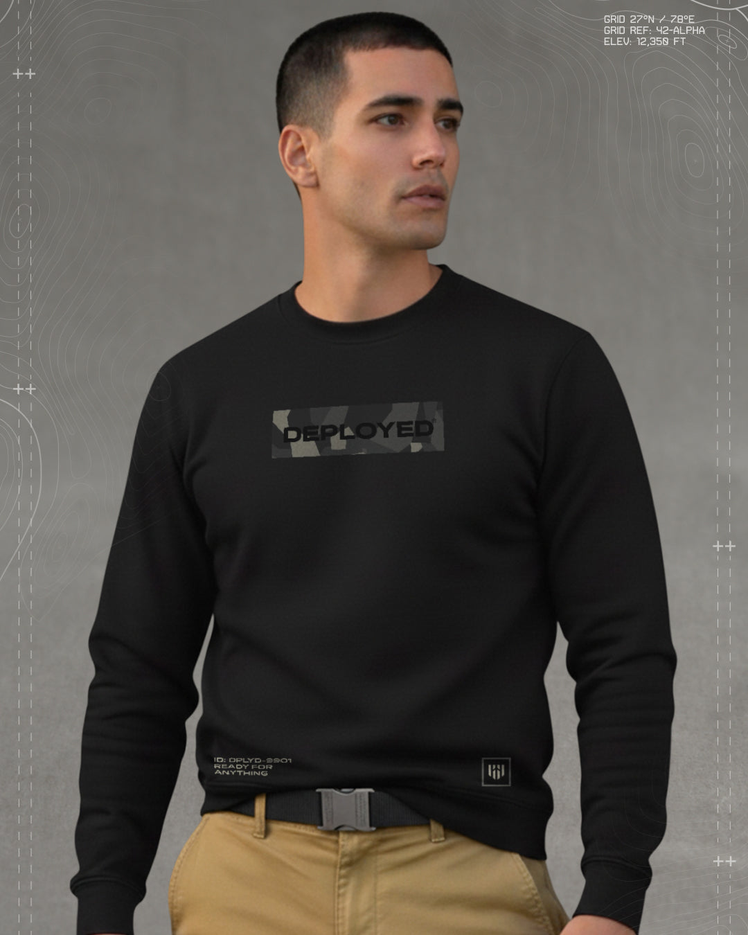 SR Camo 001 Lightweight Premium Sweatshirt