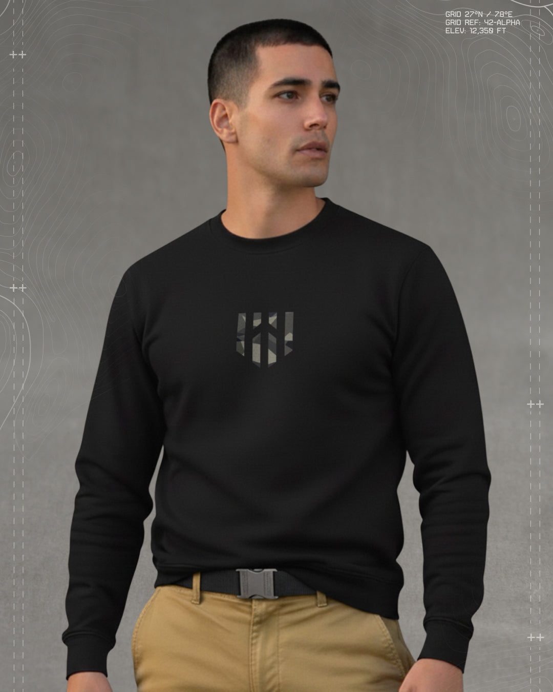 SR Camo 011 Lightweight Premium Sweatshirt
