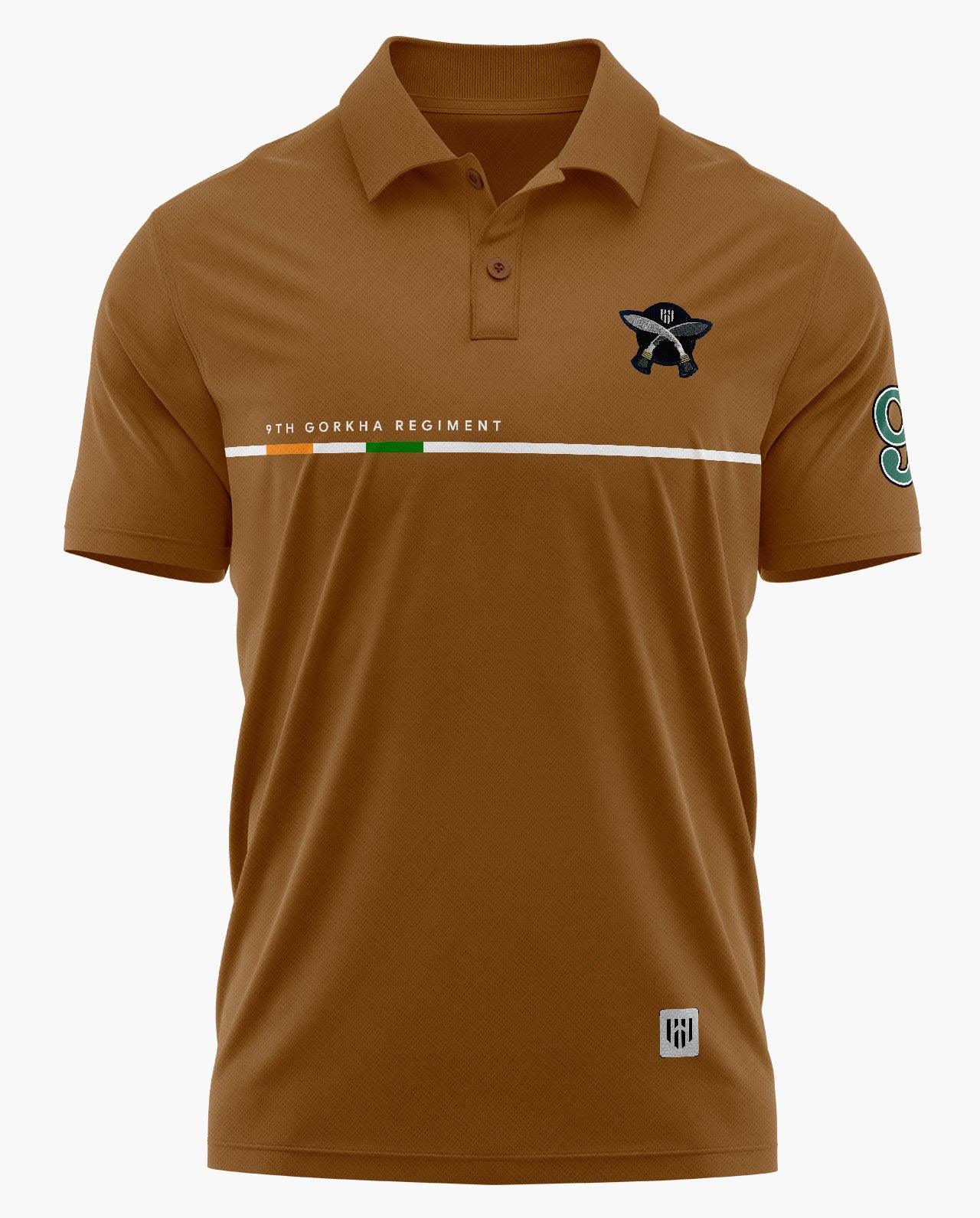 9th Gorkha Rifles Polo T-Shirt - Aero Armour