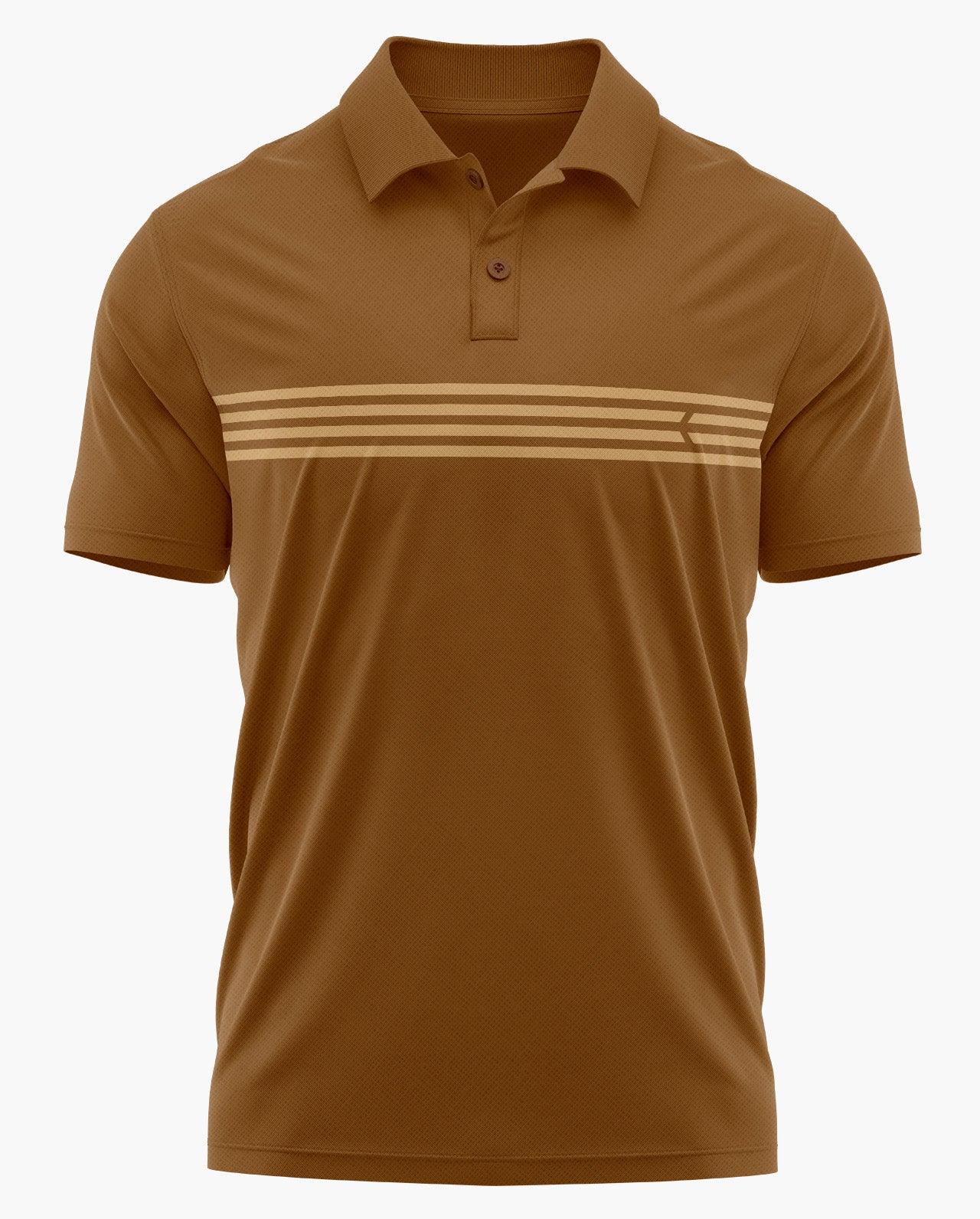 Aero Armour Logo Stripe Polo T-Shirt - Aero Armour