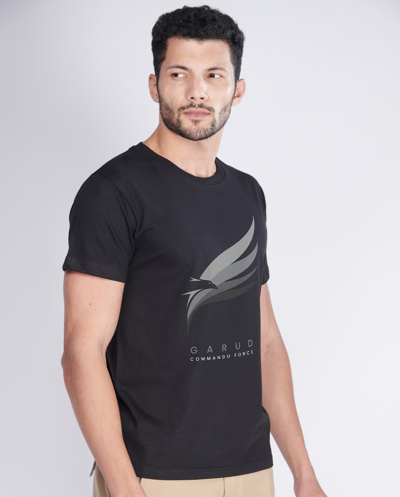 Garud Commando Force Signature LuxeSoft Cotton T-Shirt