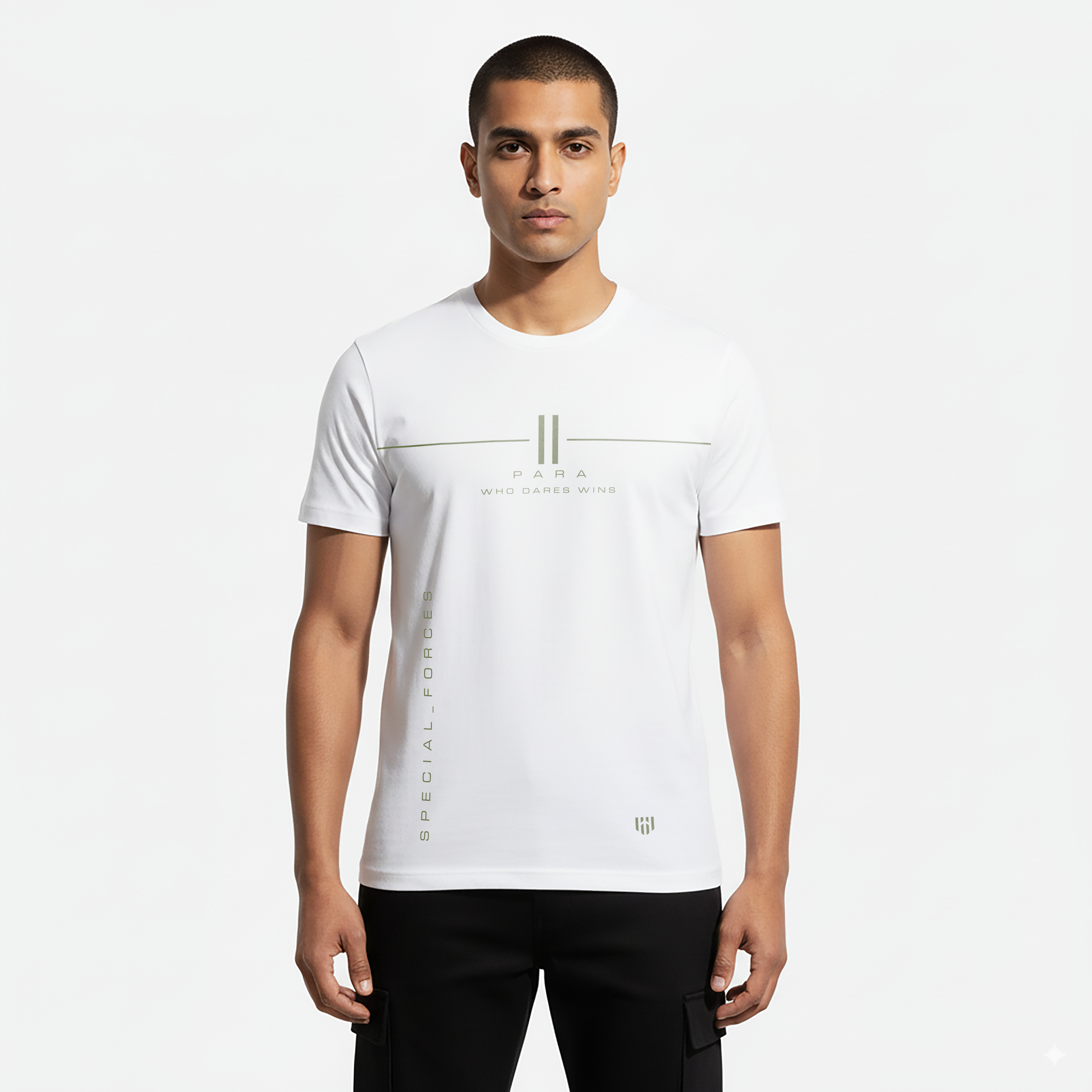 11 PARA SF COVERT Signature LuxeSoft Cotton T-Shirt