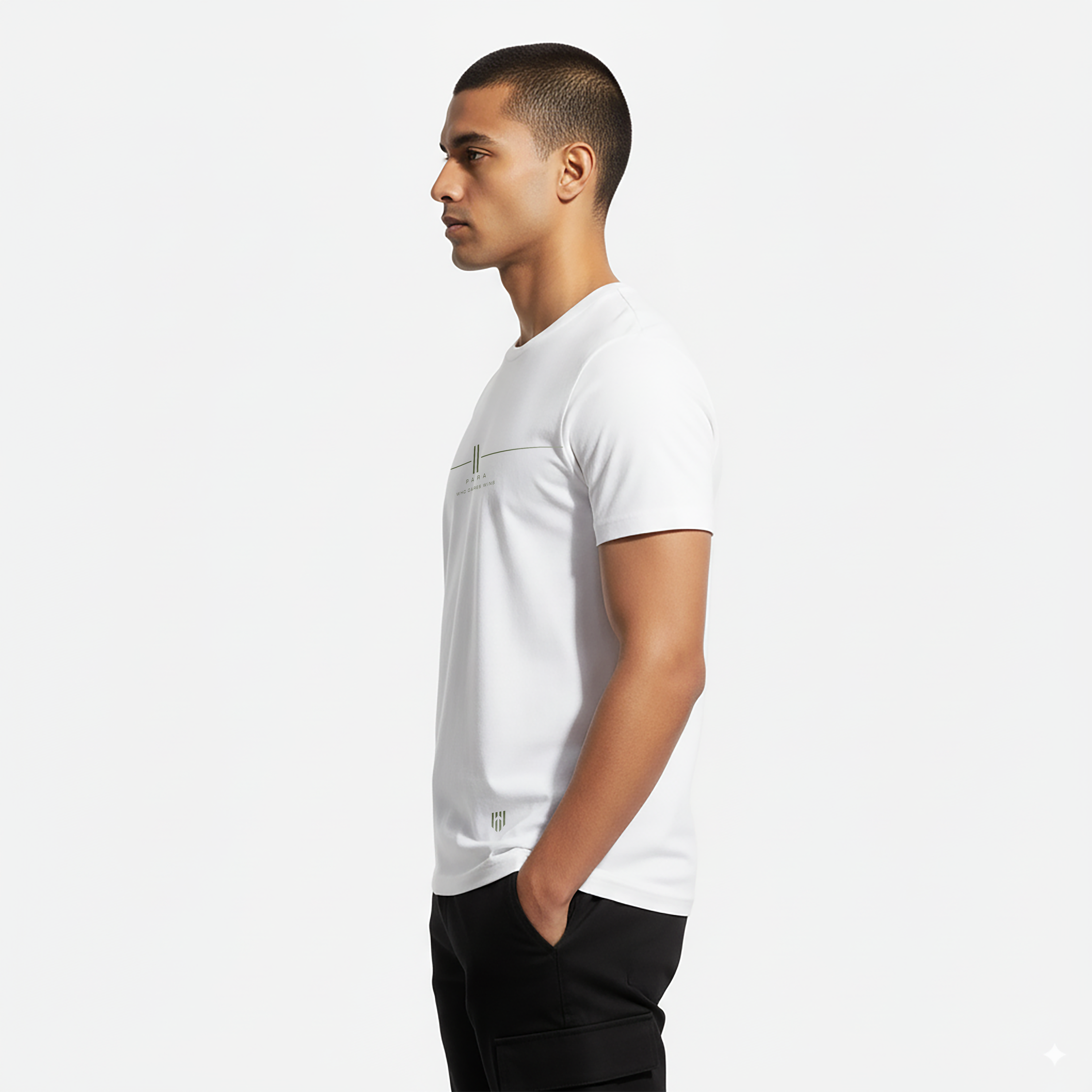 11 PARA SF COVERT Signature LuxeSoft Cotton T-Shirt