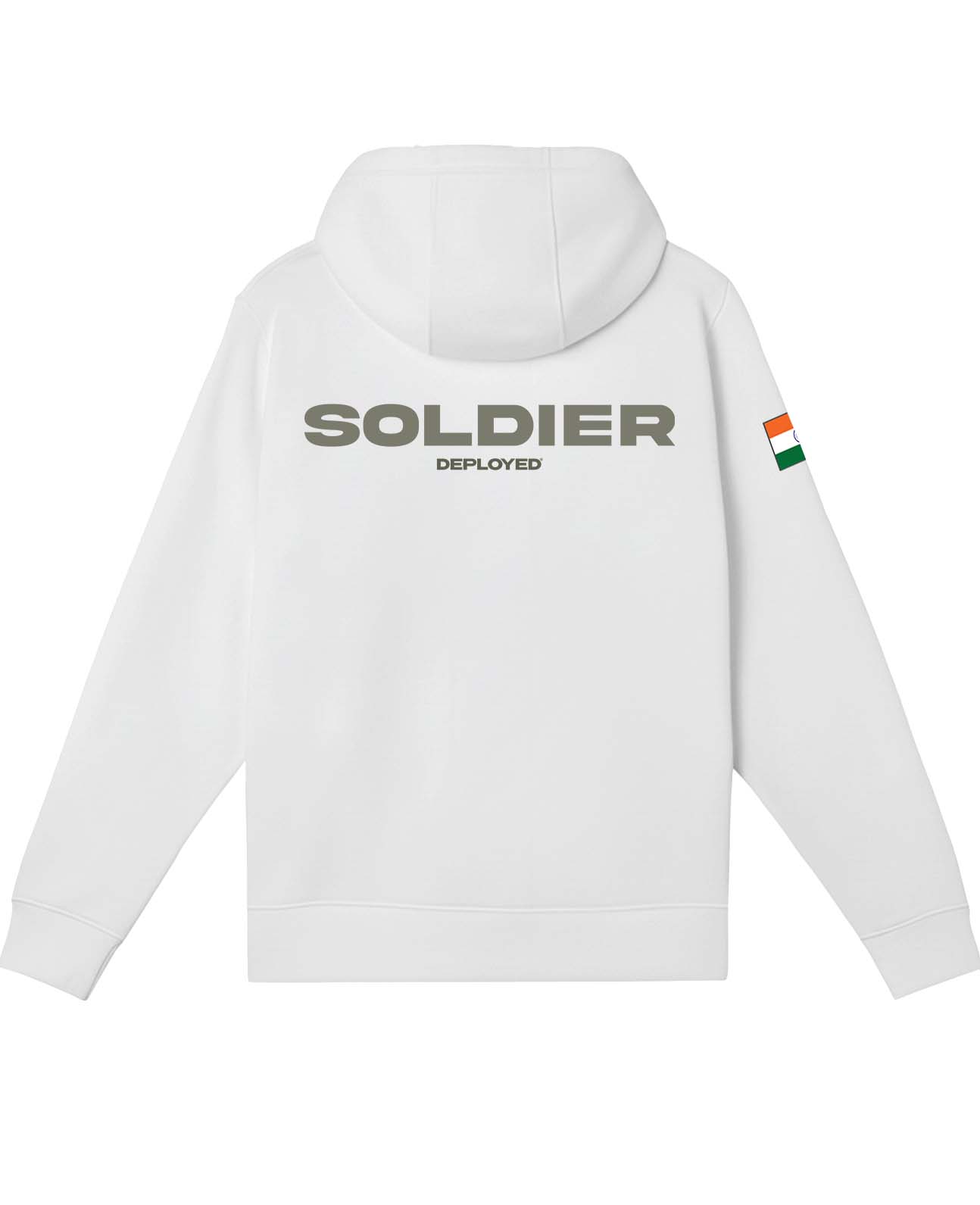 Army Deployed Zipper Hoodie